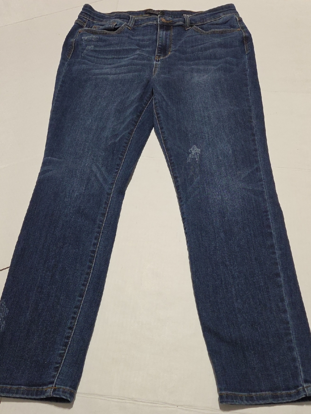 Women’s Straight Leg Jeans - Dark Blue